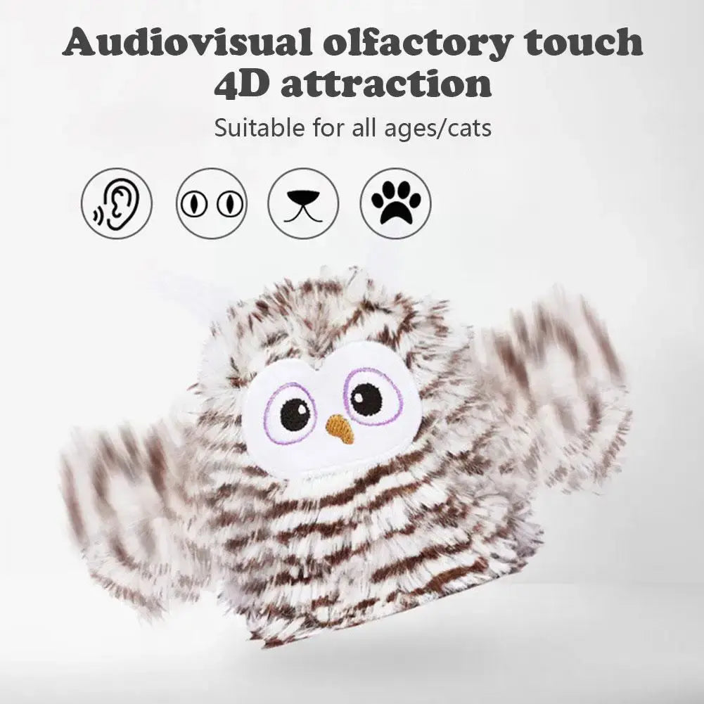 Owl Interactive Cat Toys 