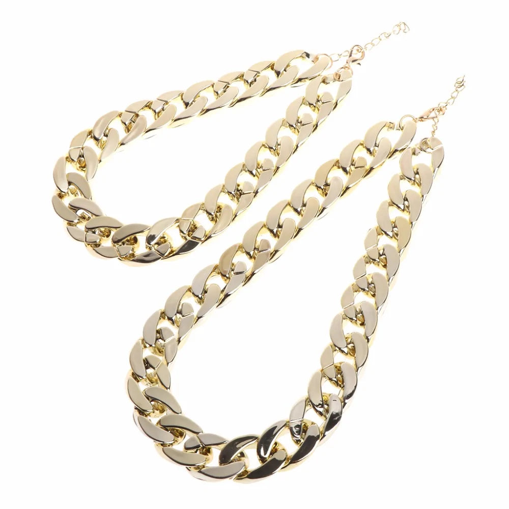 fashionable pet chain necklace