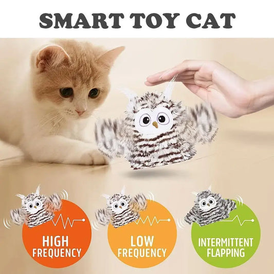 Owl Interactive Cat Toys 