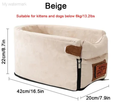 Pet Car Seat Safe & Comfortable Travel